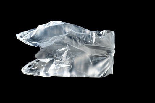 Concept of plastic waste and pollution from plastic waste. photo