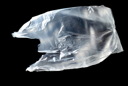 Concept of plastic waste and pollution from plastic waste. photo