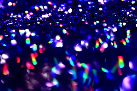 bokeh glitter Colorfull Blurred abstract background for birthday, anniversary, wedding, new year eve or Christmas photo