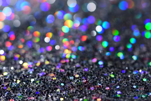 bokeh glitter Colorfull Blurred abstract background for birthday, anniversary, wedding, new year eve or Christmas photo