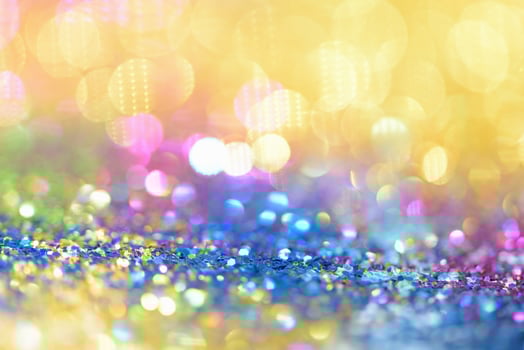 bokeh glitter Colorfull Blurred abstract background for birthday, anniversary, wedding, new year eve or Christmas photo