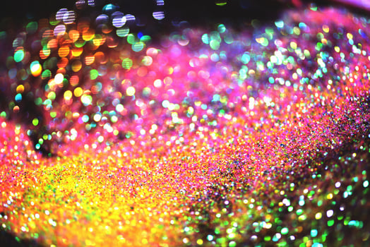 bokeh glitter Colorfull Blurred abstract background for birthday, anniversary, wedding, new year eve or Christmas photo