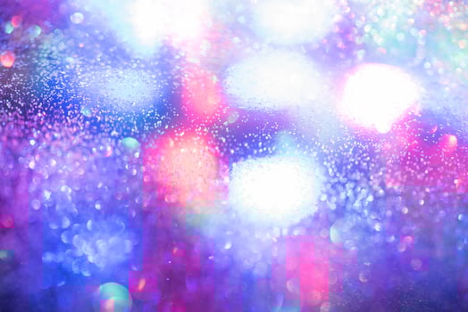 bokeh glitter Colorfull Blurred abstract background for birthday, anniversary, wedding, new year eve or Christmas photo