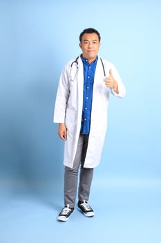 Senior Asian Physician photo