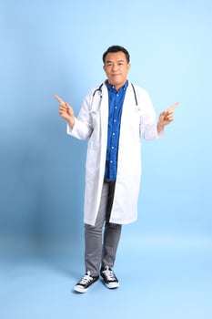 Senior Asian Physician photo