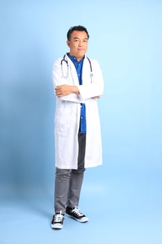 Senior Asian Physician photo