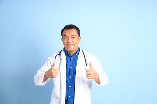 Senior Asian Physician photo
