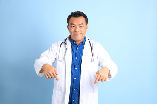 Senior Asian Physician photo