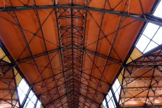 Architectural details of buildings and structures close-up photo