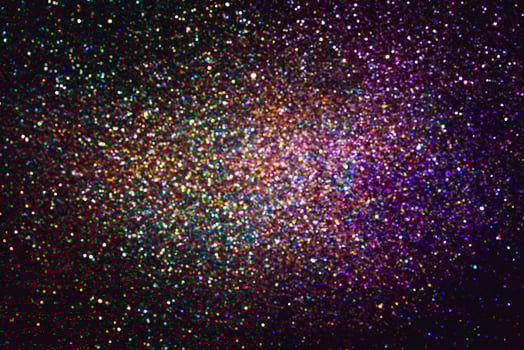 bokeh effect glitter colorful blurred abstract background for birthday, anniversary, wedding, new year eve or Christmas photo