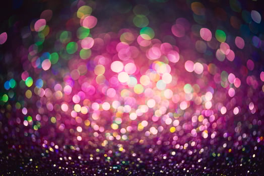 bokeh effect glitter colorful blurred abstract background for birthday, anniversary, wedding, new year eve or Christmas photo