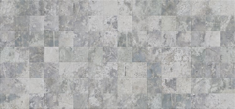Old marble tile with cement texture. Cement and Concrete Stone mosaic tile. photo