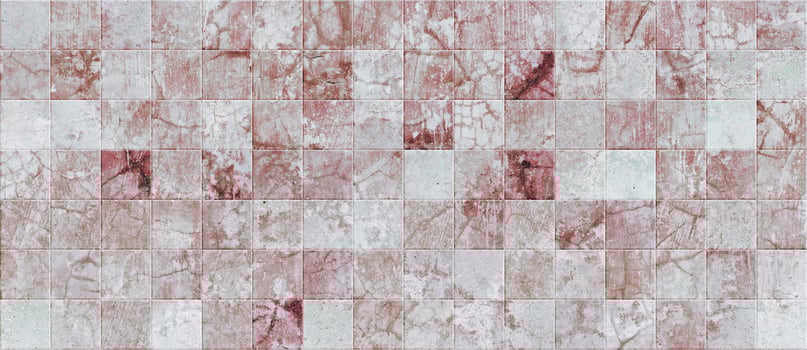 Old marble tile with cement texture. Cement and Concrete Stone mosaic tile. photo