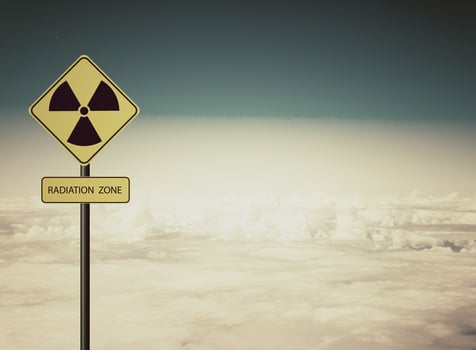 radiation warning symbol photo