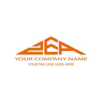 ZEA letter logo creative design with vector graphic photo