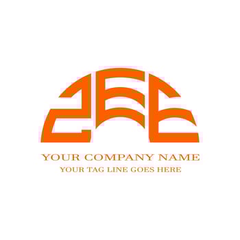 ZEE letter logo creative design with vector graphic photo