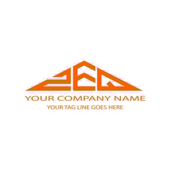 ZEQ letter logo creative design with vector graphic photo