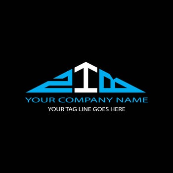ZIB letter logo creative design with vector graphic photo
