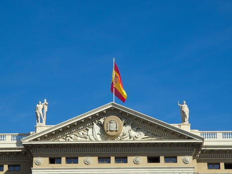 The city of Barcelona in Spain photo
