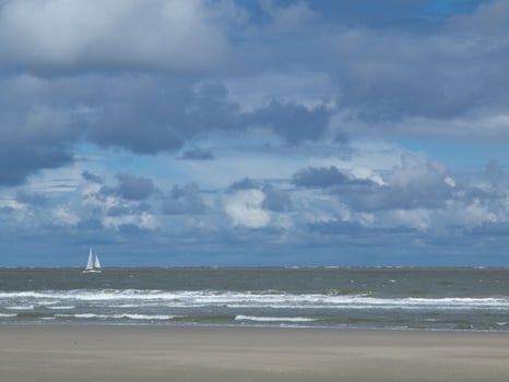 the island of Norderney in germany photo