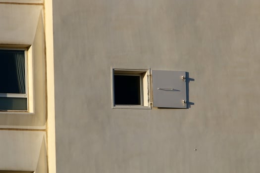 Small window in the big city photo