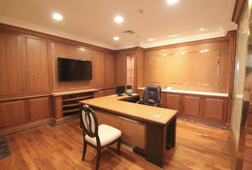 Modern office interior photo