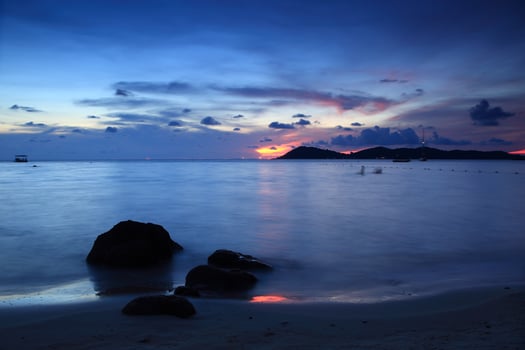 The beautiful view of sea at Khao Leam Ya - Mu Ko Samet Rayong, Thailand photo