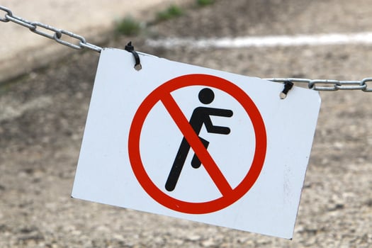 Road signs and signs in Israel photo