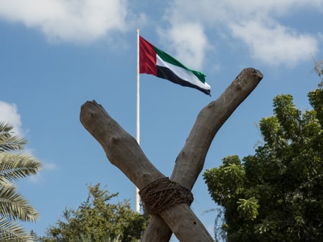 Abu Dhabi in the united arab emirates photo