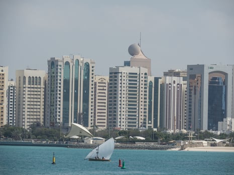 Abu Dhabi in the united arab emirates photo