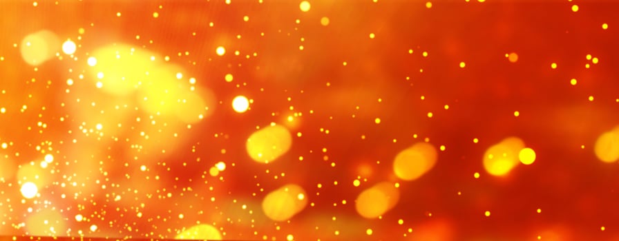 Abstract Christmas glitter lights background. Blured Christmas and New Year light. photo