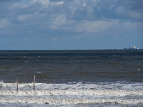 wangerooge island in the north sea photo