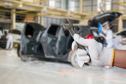 Car repairing background photo