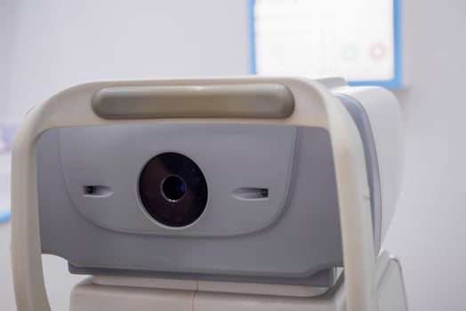 optometry eye test device machine photo