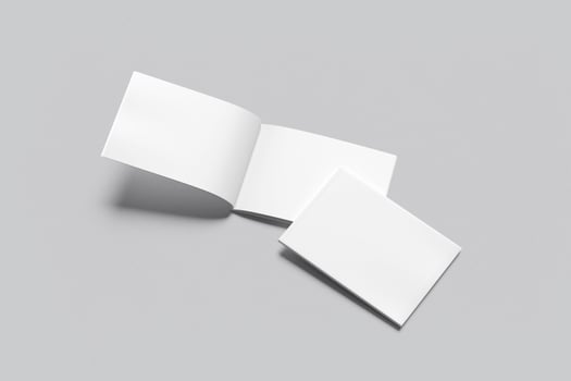 A4 Landscape Magazine Mockup photo