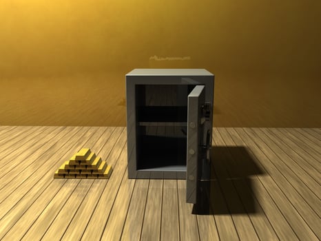 Safe in the bank photo