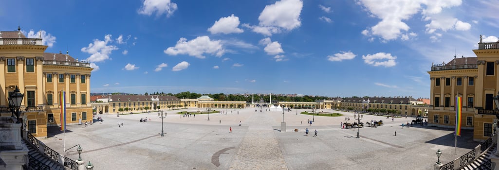 Austria, Schonbrunn Palace in Vienna, an important architectural and historic monument photo