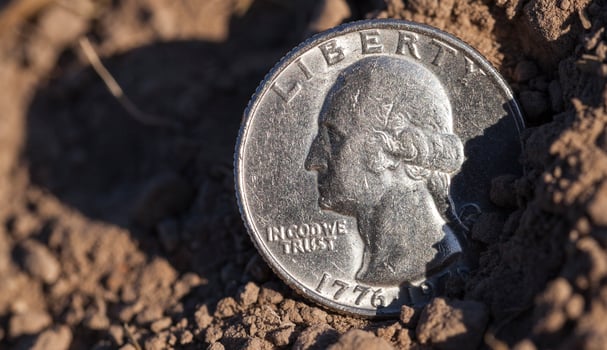 coin on the ground photo