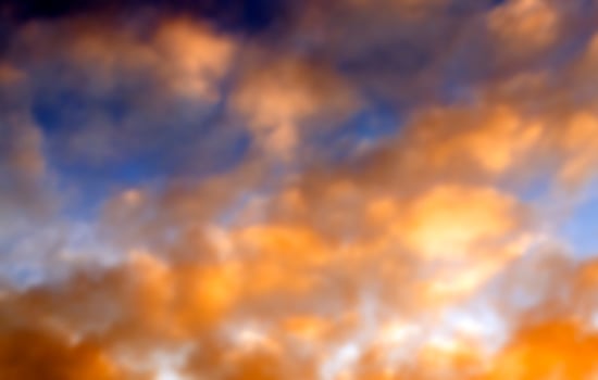 sky with clouds photo