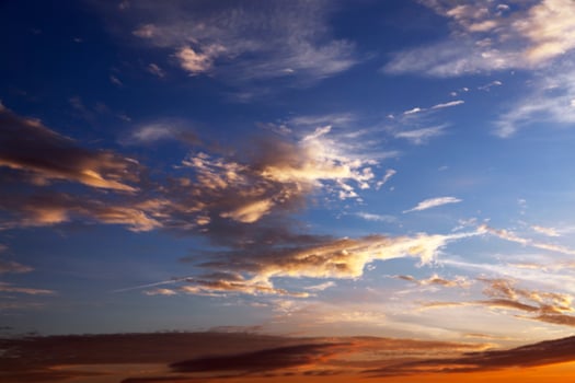sky with clouds photo