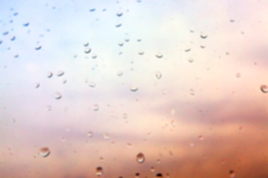 drops on glass photo