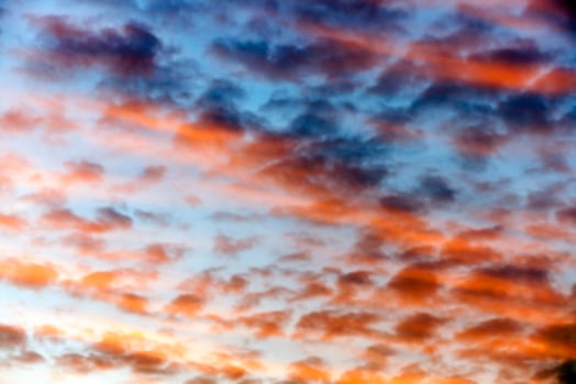 the sky during sunset photo