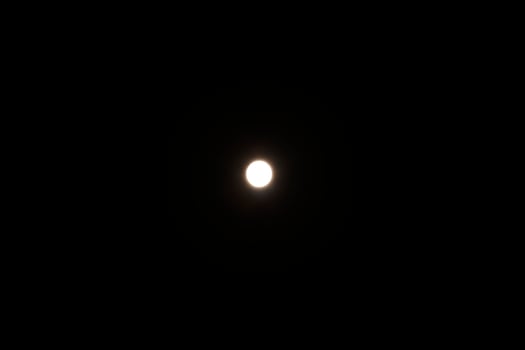 the moon in the sky photo