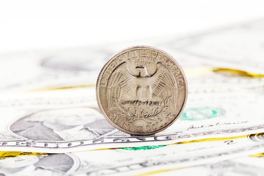 American money. coin photo