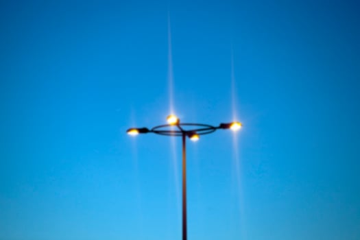 lights on the street photo