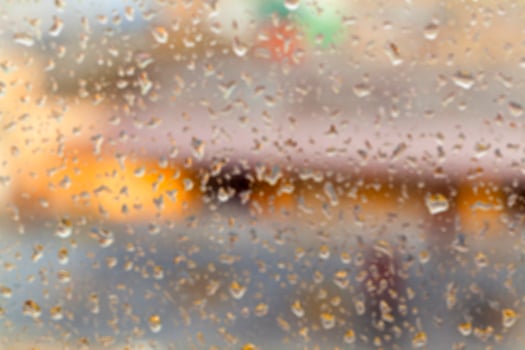 drops on glass photo