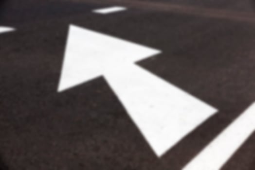 markings on the road photo