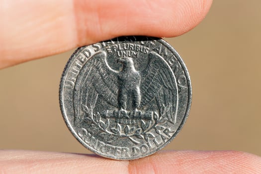 coin in hand photo