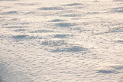 Photo snow, close-up