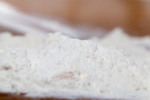 flour in a heap photo